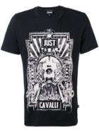 Just Cavalli - Printed T-shirt - Men - Cotton - Xl, Black, Cotton