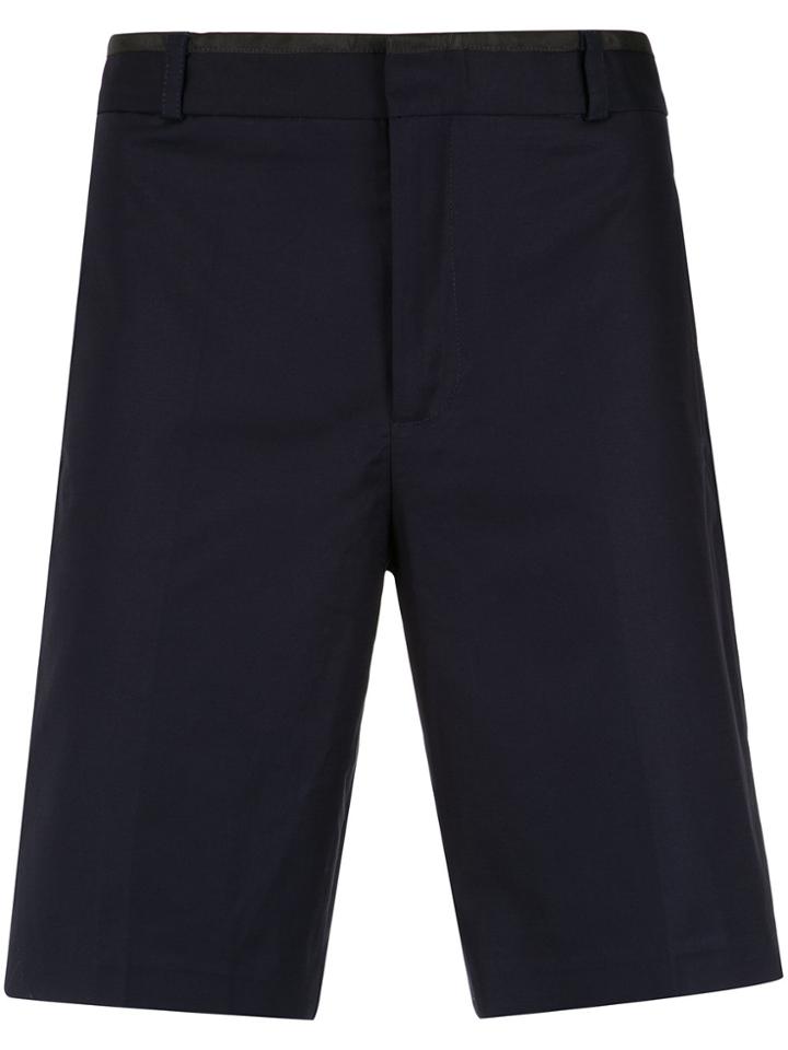 Egrey Straight Fit Shorts - Blue