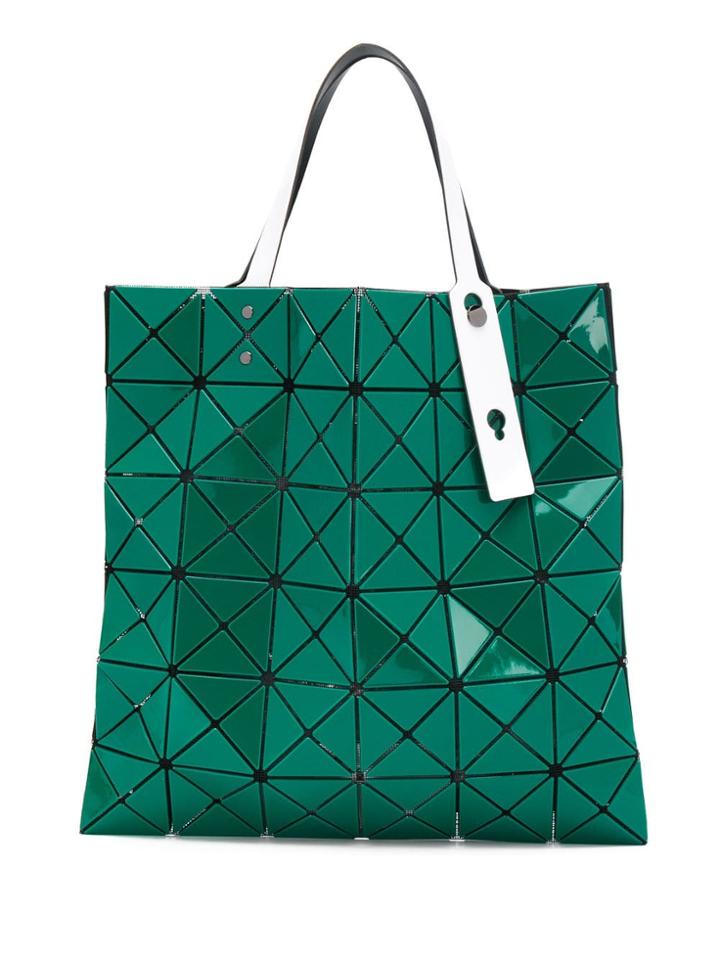 Bao Bao Issey Miyake Lucent Prism Tote - Green