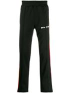 Palm Angels Striped Side Track Pants - Black