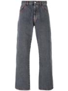 Gosha Rubchinskiy Regular Jeans, Men's, Size: Medium, Grey, Cotton