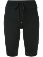 The Upside Drawstring Shorts - Black
