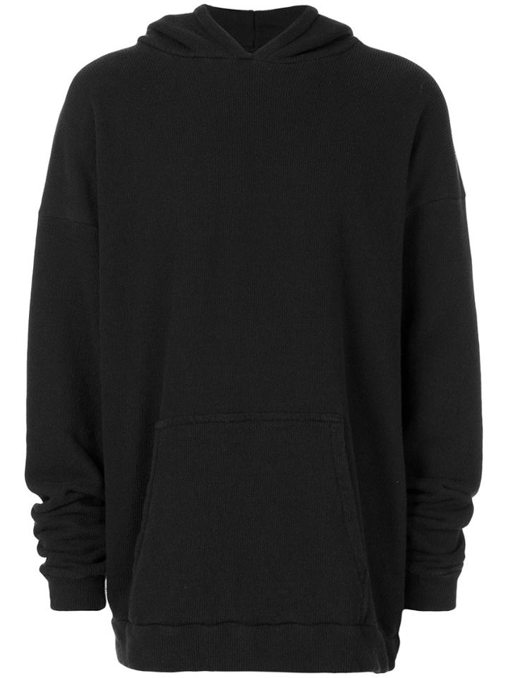 Paura Oversized Hoodie - Black