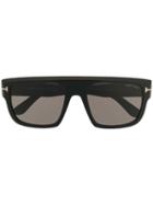 Tom Ford Eyewear Alessio Rectangular Sunglasses - Black