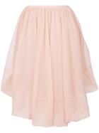 Jil Sander Layered Skirt - Pink & Purple