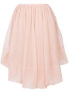 Jil Sander Layered Skirt - Pink & Purple