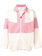 The Silted Company Colour Block Oversized Jacket - White