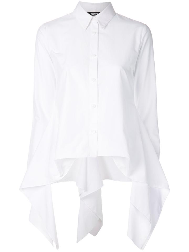Moohong Ruffled Shirt - White