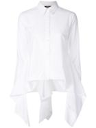 Moohong Ruffled Shirt - White
