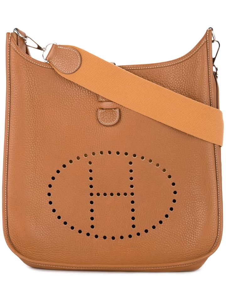 Hermès Vintage Everlyne Ii Gm Bag - Brown