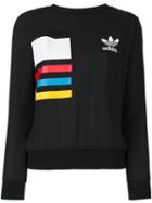 Adidas Chiffon Crew Sweatshirt, Women's, Size: 40, Black, Polyester