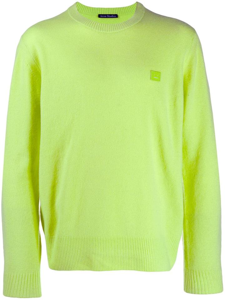 Acne Studios Crew Neck Sweater - Green