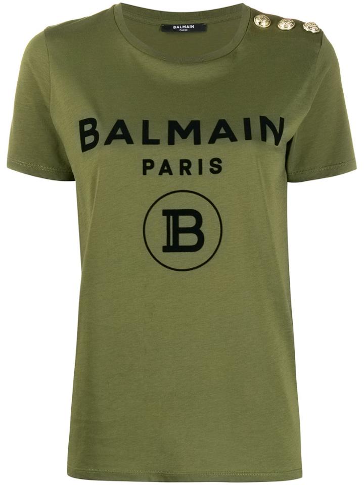 Balmain Balmain Tf11350i386 Ubk Kaki/noir Ubk - Green
