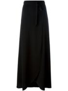Theory Ankle-length Wrap Skirt - Black