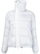 Sacai Padded Jacket, Women's, Size: 2, Grey, Goose Down/nylon