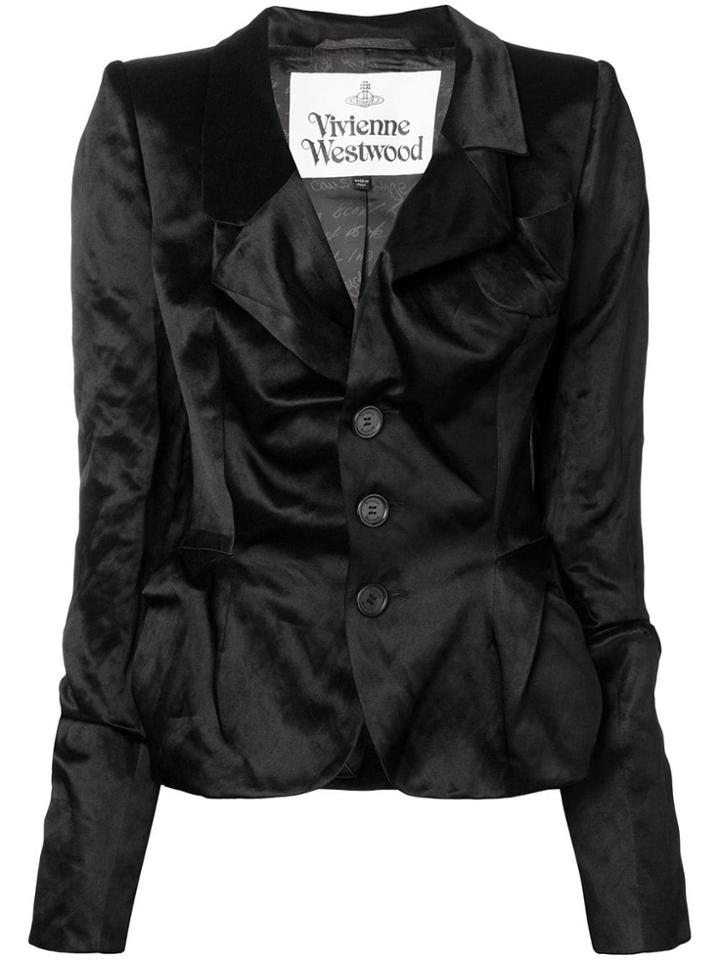 Vivienne Westwood Fitted Blazer - Black