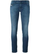 Diesel Livier Jeans, Women's, Size: 29, Blue, Cotton/polyester/spandex/elastane