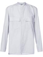 Siki Im Striped Cargo Monk Shirt - White