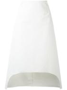 Marni - Runway Asymmetric Skirt - Women - Polyester - 38, White, Polyester