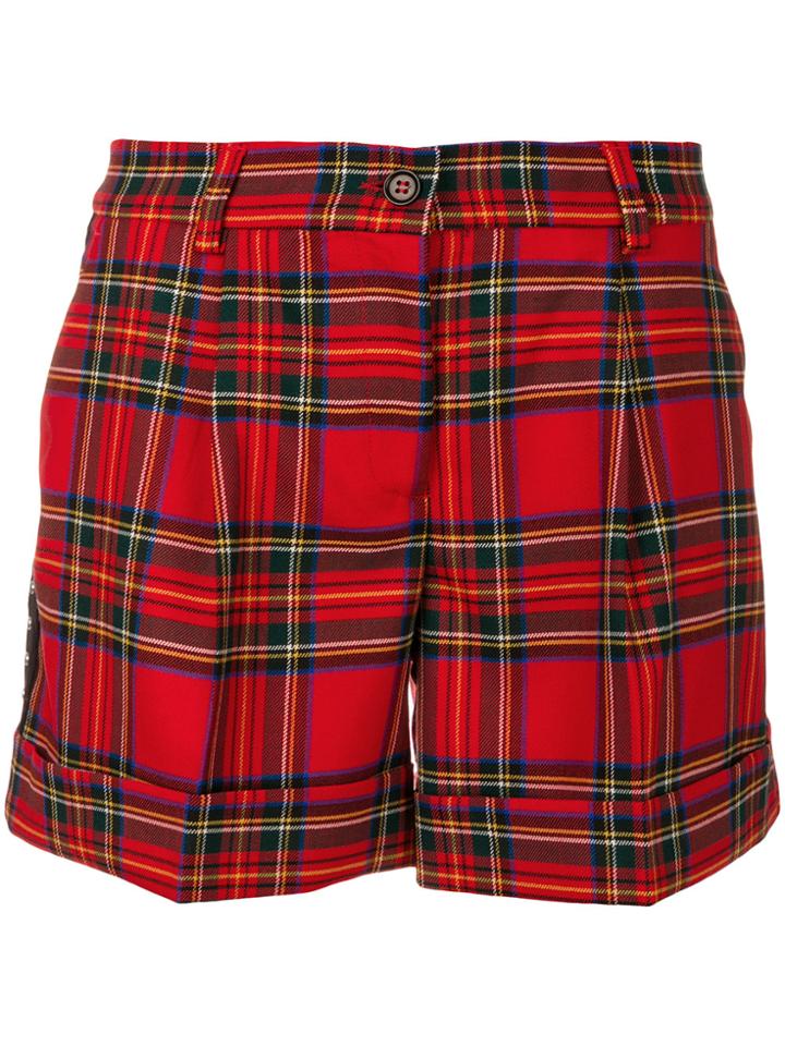 P.a.r.o.s.h. Lamix Shorts - Red