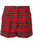 P.a.r.o.s.h. Lamix Shorts - Red
