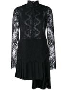 Ermanno Scervino Lace Cocktail Dress - Black