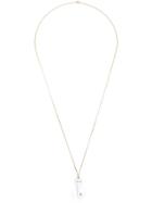 Kristin Hanson Diamond Detail Key Necklace - White
