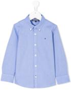 Tommy Hilfiger Junior - Classic Shirt - Kids - Cotton - 5 Yrs, Blue