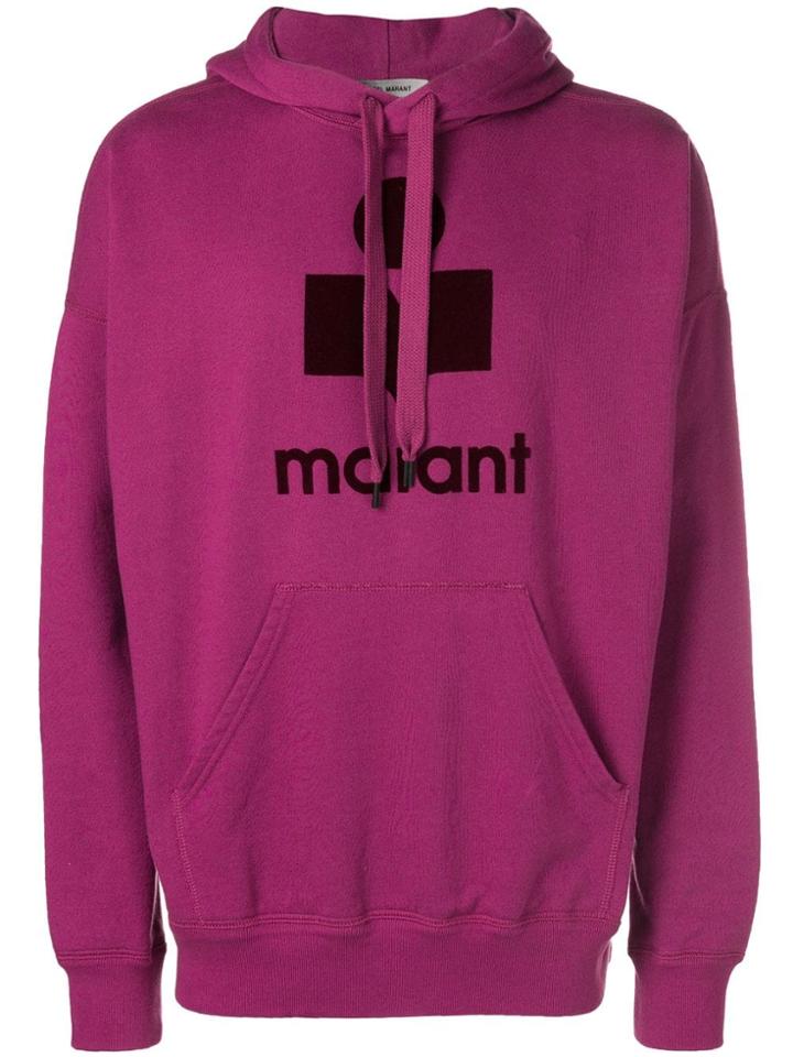 Isabel Marant Loose Long Sleeved Hoodie - Pink