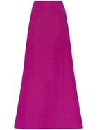 Taller Marmo Iconica Silk Maxi Skirt - Pink
