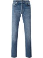 Dior Homme Slim Fit Jeans, Men's, Size: 29, Blue, Cotton/polyester/spandex/elastane