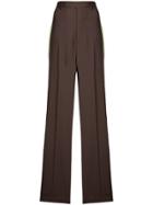 Rick Owens Wide Leg Tailored Trousers - Brown