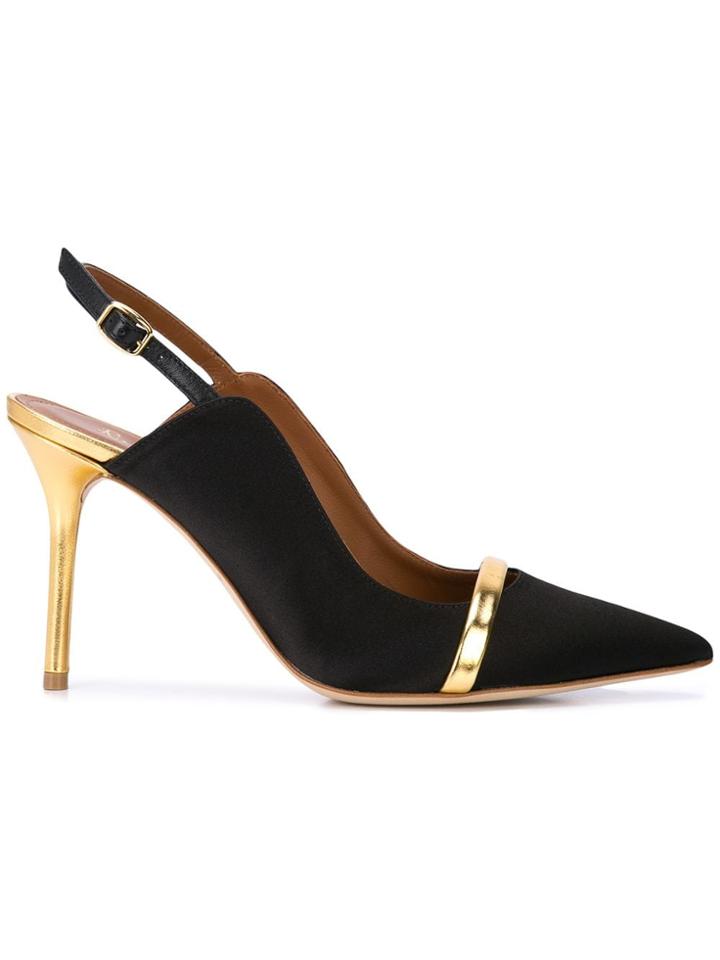 Malone Souliers Slingback Pumps - Black