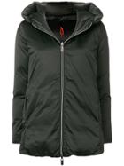 Rrd Feather Down Hooded Jacket - Black