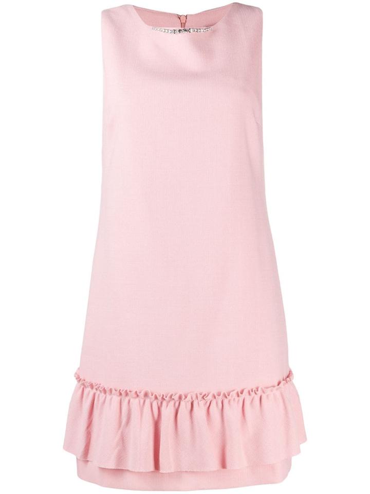 Blugirl Ruffled Hem Dress - Pink