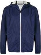 Z Zegna Reversible Windbreaker Jacket - Blue