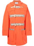 Kolor Casual Duffle Coat - Yellow & Orange