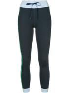 The Upside Colour Block Power Pants - Blue