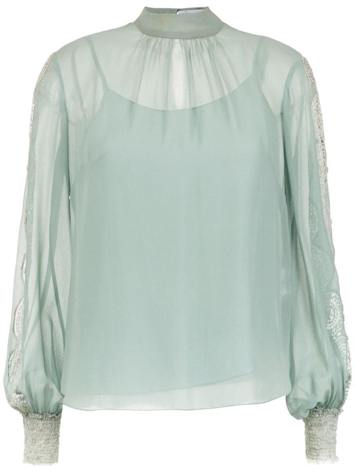 Nk Long Sleeved Blouse - Green