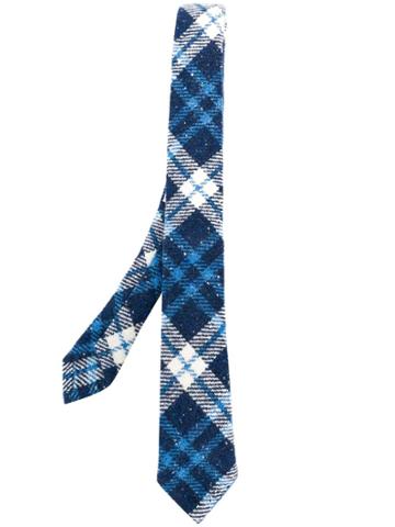 Thom Browne Thom Browne Tartan Donegal Necktie - Blue
