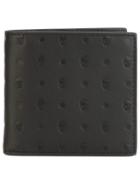 Alexander Mcqueen Skull Embossed Wallet