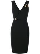 Versace Collection - Fitted Dress - Women - Cotton/polyester/spandex/elastane/viscose - 42, Black, Cotton/polyester/spandex/elastane/viscose