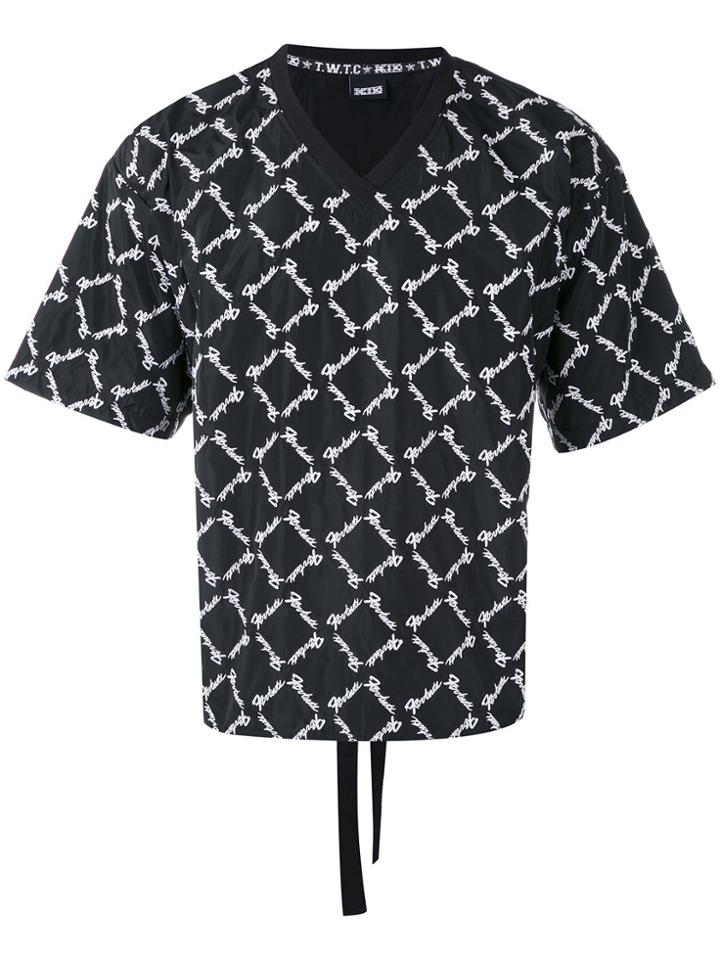 Ktz Embroidered T-shirt - Black