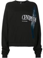 Hood By Air 'centipede' Sweater, Women's, Size: Xs, Black, Cotton/polyester