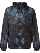 Marcelo Burlon County Of Milan Potosi Windbreaker, Men's, Size: Xs, Black, Polyamide