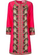 Tory Burch Embroidered Midi Caftan - Pink