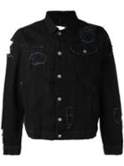 Misbhv Ripped Detailing Jacket, Adult Unisex, Size: Large, Black, Cotton