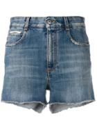 Stella Mccartney The Denim Shorts - Blue