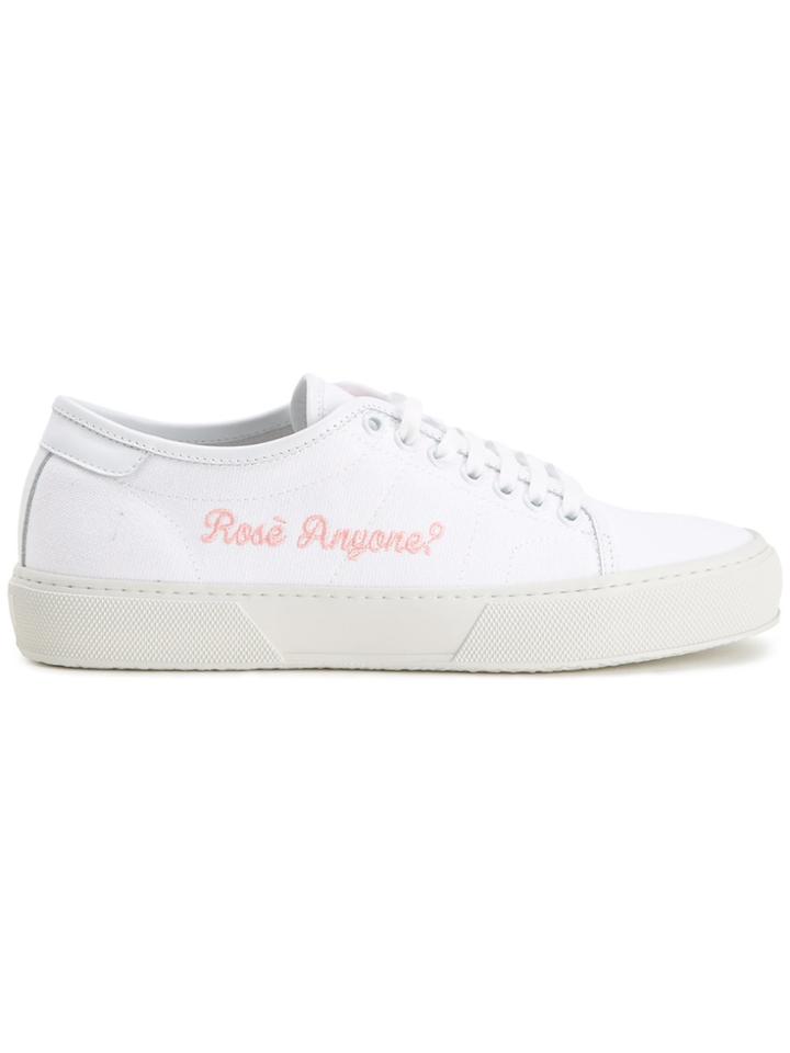 Joshua Sanders 'rose Anyone?' Sneakers - White