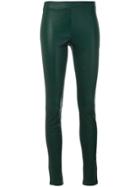 Oscar De La Renta Skinny Trousers - Yellow & Orange
